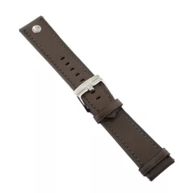   Ingersoll Ersatzband Óra Karóra bőr barna Niete dornkapcsoló Si 24 mm