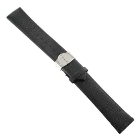   Ingersoll Ersatzband Óra Karóra bőr fekete o. Naht Faltschl. Si 20 mm