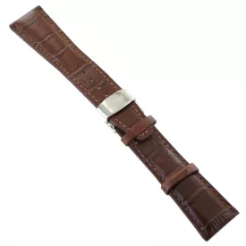   Ingersoll Ersatzband Óra Karóra bőr barna Kroko Faltschl. Si 25 mm