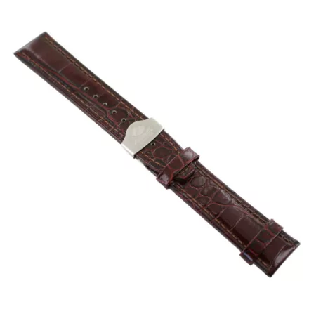 Ingersoll Ersatzband Óra Karóra bőr barna gl. Kroko Faltschl. Si 22 mm