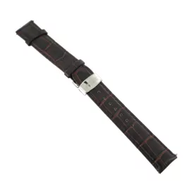   Ingersoll Ersatzband Óra Karóra bőr sötét barna Kroko Faltschl. Si 20 mm