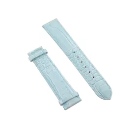 Ingersoll Ersatzband Óra Karóra bőr kék Kroko 20 mm