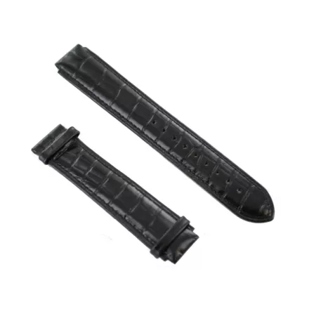 Ingersoll Ersatzband Óra Karóra bőr fekete glänzend Kroko 18 mm XL