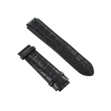 Ingersoll Ersatzband Óra Karóra bőr fekete glänzend Kroko 18 mm