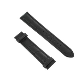 Ingersoll Ersatzband Óra Karóra bőr fekete Kroko 20 mm