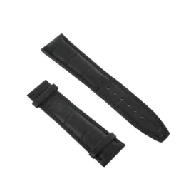 Ingersoll Ersatzband Óra Karóra bőr fekete Kroko 23 mm