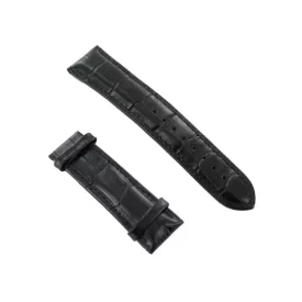   Ingersoll Ersatzband Óra Karóra bőr fekete glänzend Kroko 22 mm