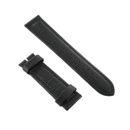 Ingersoll Ersatzband Óra Karóra bőr fekete Kroko 22 mm