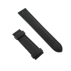 Ingersoll Ersatzband Óra Karóra bőr fekete 22 mm