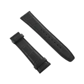 Ingersoll Ersatzband Óra Karóra bőr fekete Kroko 24 mm