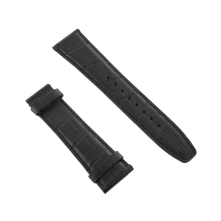Ingersoll Ersatzband Óra Karóra bőr fekete Kroko 24 mm