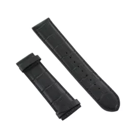   Ingersoll Ersatzband Óra Karóra bőr fekete matt Kroko 24 mm