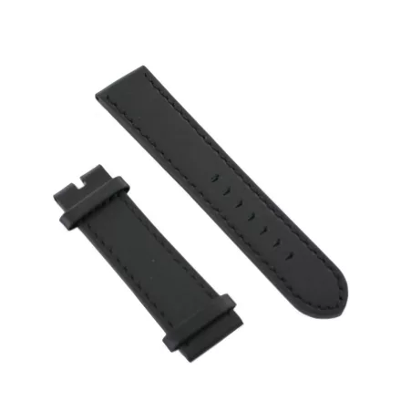 Ingersoll Ersatzband Óra Karóra bőr fekete Naht 24 mm