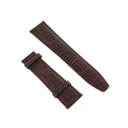 Ingersoll Ersatzband Óra Karóra bőr dunkelbraun Kroko 24 mm