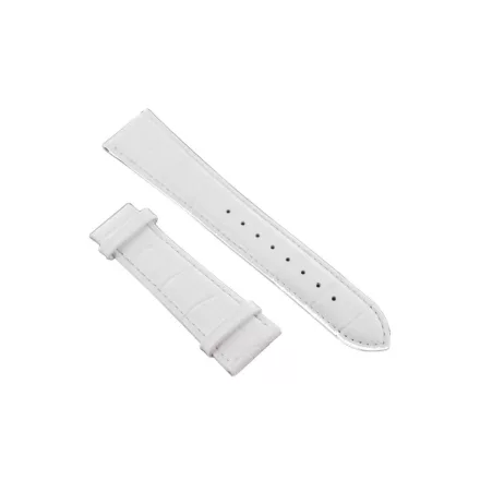 Ingersoll Ersatzband Óra Karóra bőr fehér Kroko 22 mm