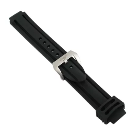 Ingersoll Ersatzband Óra Karóra fekete dornkapcsoló Si 18 mm IN6101