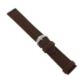   Ingersoll Ersatzband Óra Karóra bőr Textil barna dornkapcsoló Si 22 mm