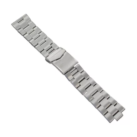 Ingersoll Ersatzband Óra Karóra nemesacél Glieder Összecsukható csat ezüst 22 mm