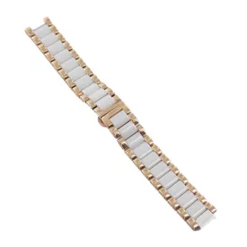   Ingersoll Ersatzband Óra Karóra nemesacél Faltschl. rosegold / fehér IN5012 18 mm