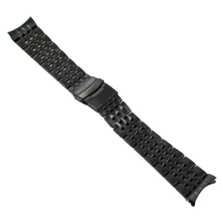 Ingersoll Ersatzband Óra Karóra nemesacél Faltschl. fekete IN3209 24 mm