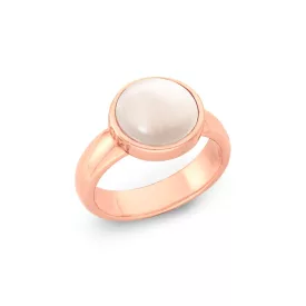   Joop Női gyűrű nemesacél IP rózsa üveg 202346 54 (17.2 mm Ø)
