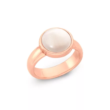 Joop Női gyűrű nemesacél IP rózsa üveg 202346 58 (18.4 mm Ø)