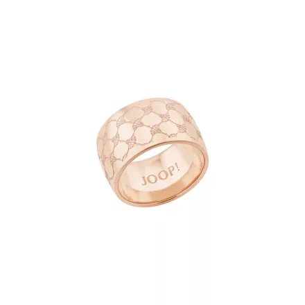 Joop Női gyűrű Bandring nemesacél IP rózsa 202448 54 (17.2 mm Ø)