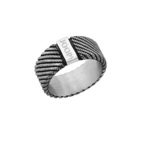   Joop férfi gyűrű nemesacél IP fekete 2024484-1 60 (19.1 mm Ø)