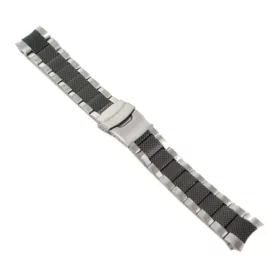   Ingersoll Ersatzband Óra Karóra nemesacél Faltschl. ezüst Bison No.12 22 mm