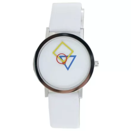 Aristo Bauhaus Női óra nemesacél 4D85W bőr fehér
