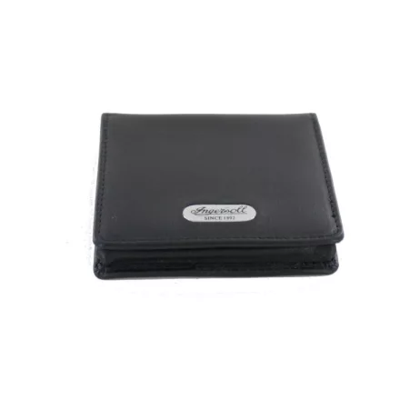 Ingersoll Geldbeutel pénztárca bőr tokban 01-3159BK fekete