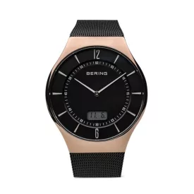 Bering férfi óra karóra 51640-166 Funkuhr nemesacél
