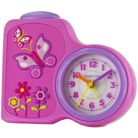   JACQUES FAREL gyerekóra óra analóg virágos ACB 711 BY rózsaszín