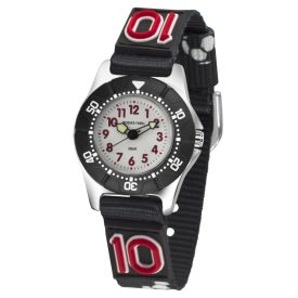   JACQUES FAREL gyerek óra karóra analóg Textilband KWD 5000 foci
