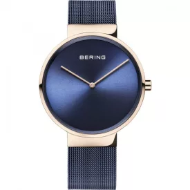   Bering Unisex férfi női óra karóra klasszikus - 14539-367 Meshband