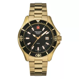   Swiss Alpine Military férfi óra analóg 7040.1117SAM nemesacél