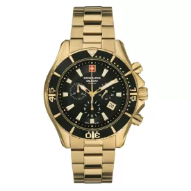   Swiss Alpine Military férfi óra Kronográf analóg 7040.9117SAM nemesacél