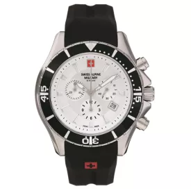   Swiss Alpine Military férfi óra Kronográf analóg 7040.9832SAM Siikon