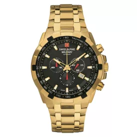   Swiss Alpine Military férfi óra Chrono 7043.9117SAM nemesacél
