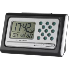 ATRIUM óra sprechender Funkwecker fekete A310-7