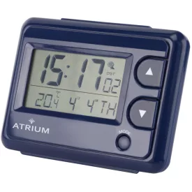 ATRIUM óra Funkwecker A720-5 fény Innentemperatur kék