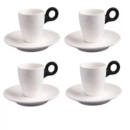 Smalto Designer Espressotassen 4er szett