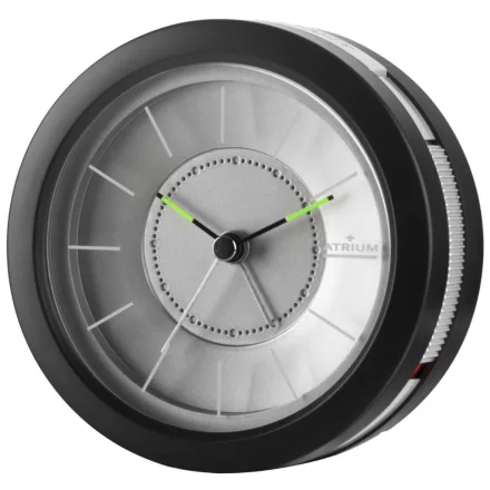 ATRIUM óra analóg Designwecker A106-7 fény Snooze fekete