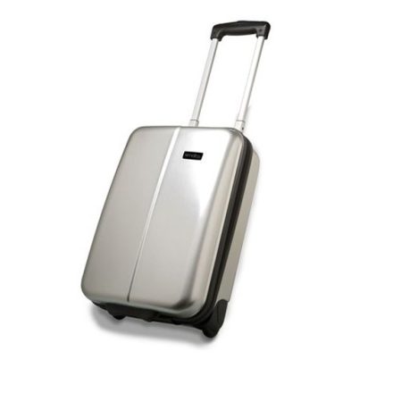 Smalto ezüst gurulós táska bőrönd FTW820