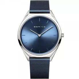   Bering Unisex férfi női óra karóra klasszikus - 17039-307 Meshband