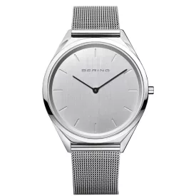  Bering Unisex férfi női óra karóra klasszikus - 17039-000 Meshband