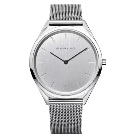 Bering Unisex férfi női óra karóra klasszikus - 17039-000 Meshband