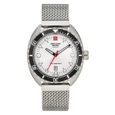Swiss Alpine Military férfi óra analóg 7066.1132SAM nemesacél