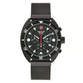   Swiss Alpine Military férfi óra Kronográf analóg 7066.9177SAM nemesacél