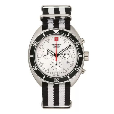 Swiss Alpine Military férfi óra Chrono analóg 7066.9632SAM -karkötő